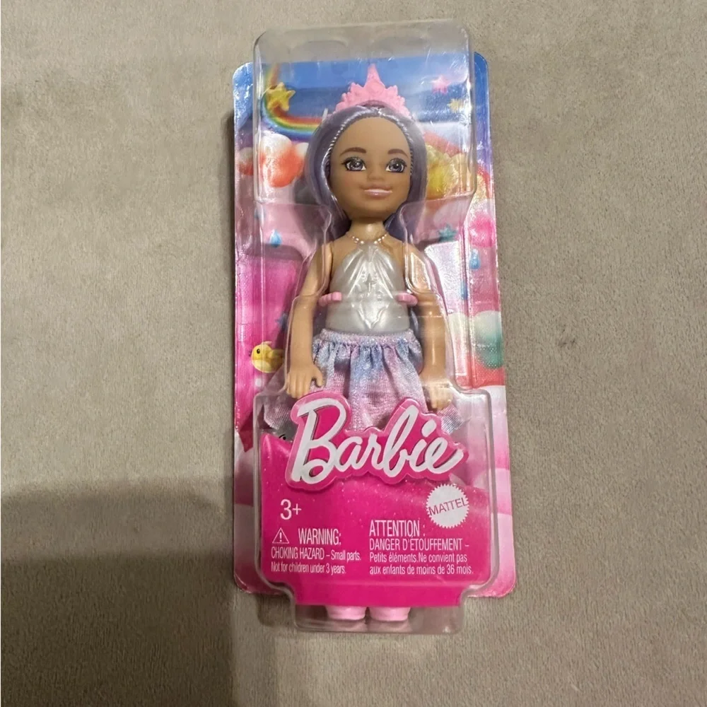 Barbie Bath Doll Pink Silver Shimmer